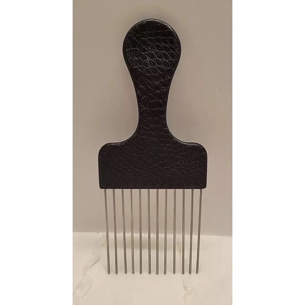 Vintage Goody Hair Pick Comb Plastic Crocodile Textured Embossed‎ 6.5